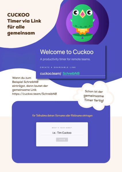 screenshot cuckoo timer link bilden